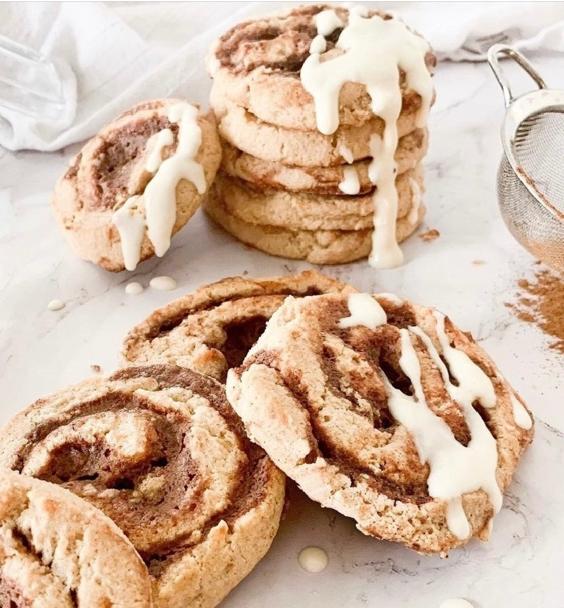 KETO CINNAMON ROLL COOKIES – Keto Candy Girl