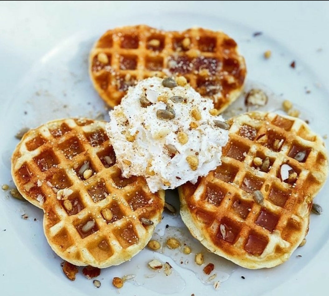 Pumpkin spice waffles – Keto Candy Girl