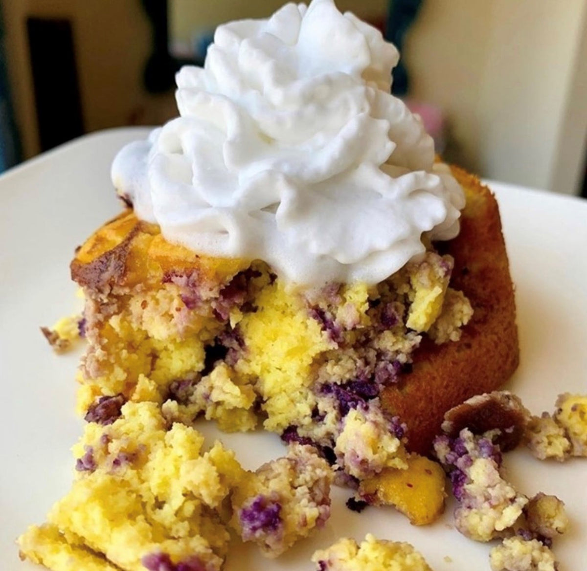 KETO Lemon Blueberry Cake – Keto Candy Girl