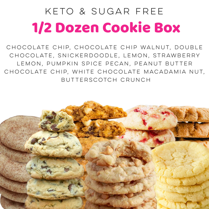 Fresh Baked 1/2 Dozen Cookie Box