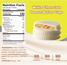 Peanut Butter Cups (White) Choc Zero