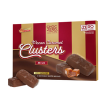 Milk Chocolate Caramel Pecan Clusters