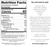 Sugar Free Double Fudge Brownie Mix