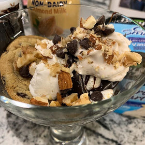 Single serve Keto cookie 🍪 Ice Cream Sundae!