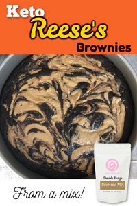 Keto Reese's Brownies