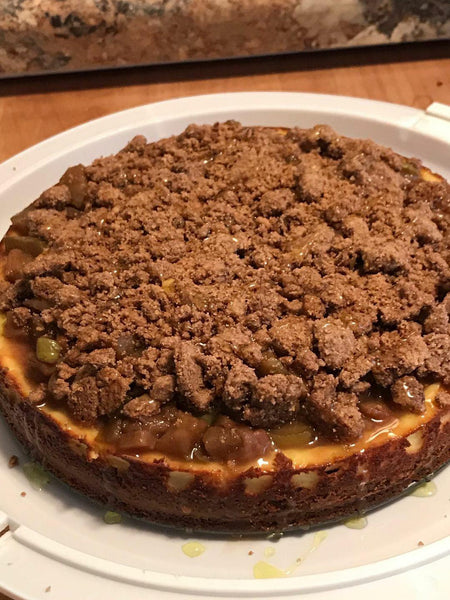 Keto Peachy Cheesecake Crumble