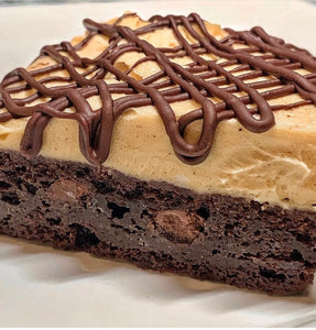 PEANUT BUTTER FROSTED BROWNIES
