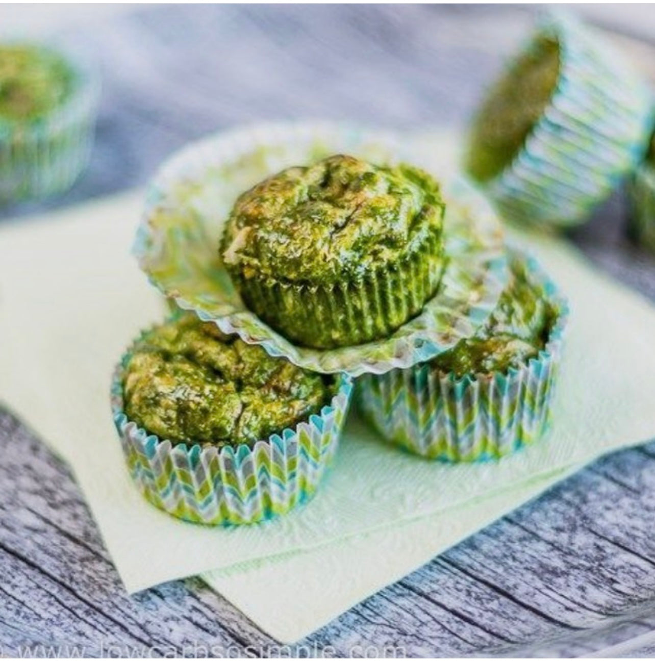 Green Egg Muffins - Keto Candy Girl