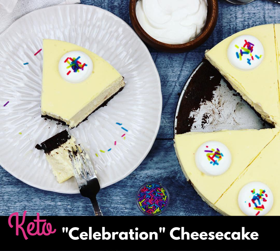 Keto "Celebration" Cheesecake Keto Candy Girl