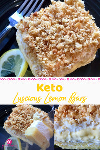 Keto Luscious Lemon Bars