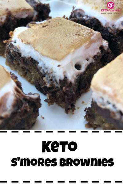 Keto S'mores Brownies