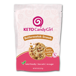 Introducing Keto Candy Girl’s New Butterscotch Crunch Cookie Mix!