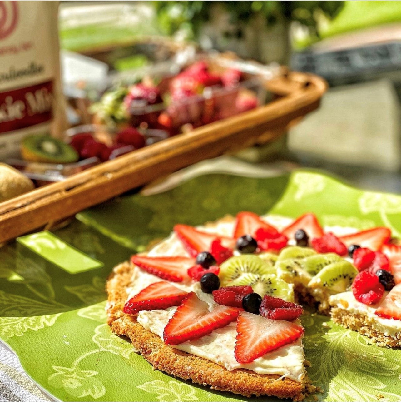 Keto fruit pizza Keto Candy Girl