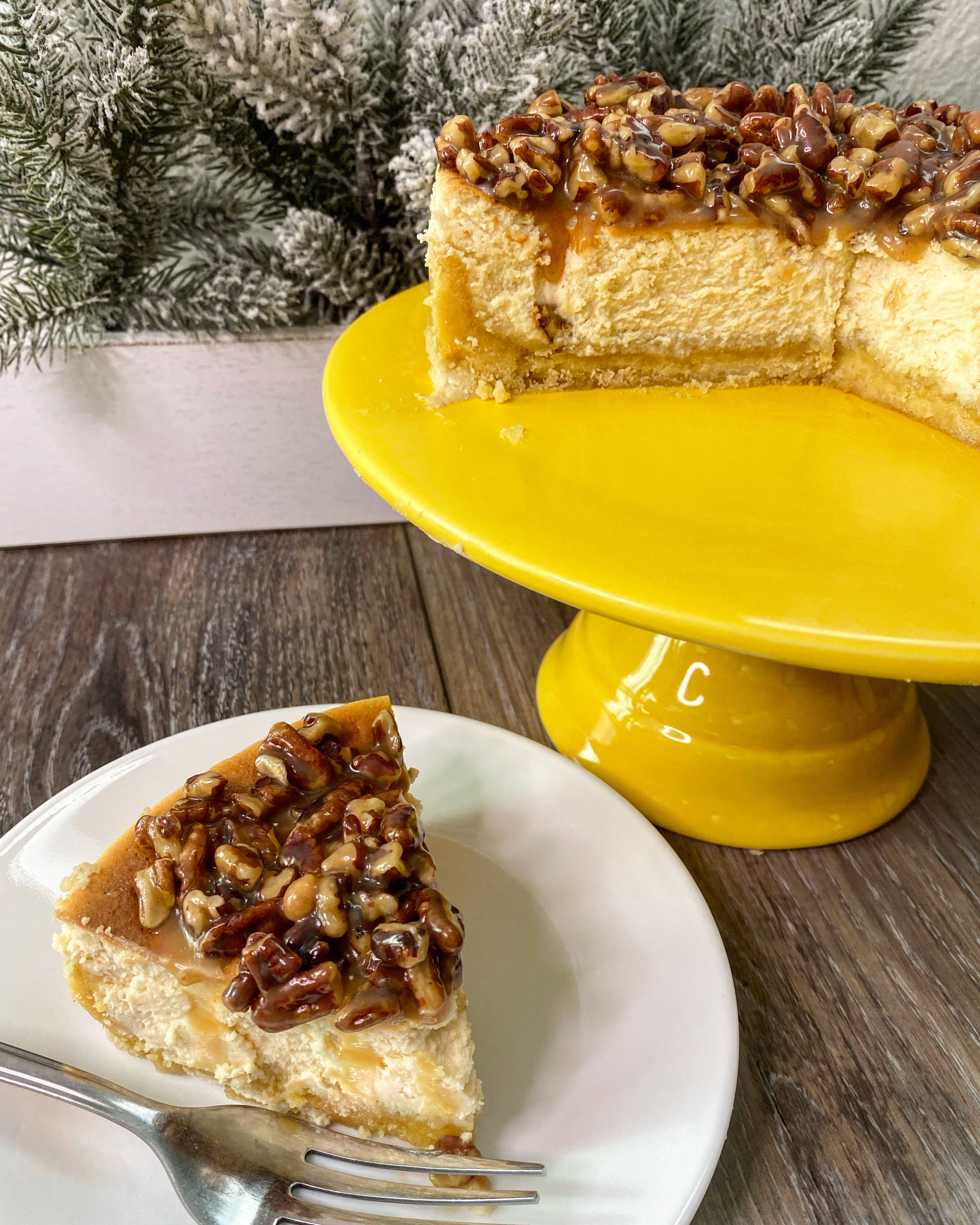 Caramel pecan cheesecake Keto Candy Girl