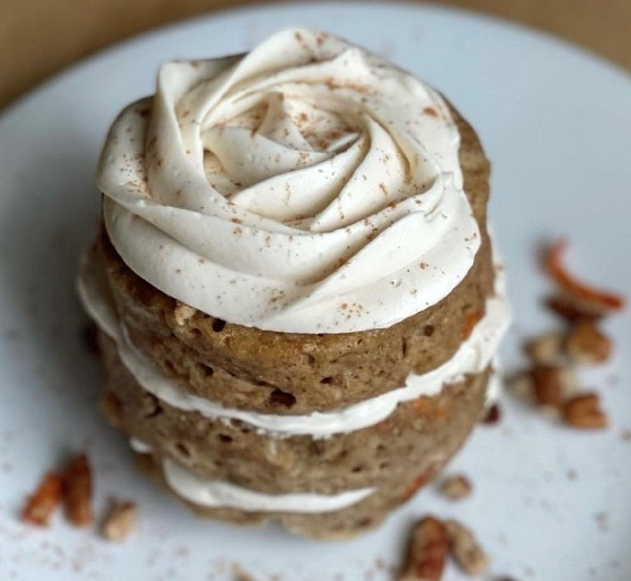 Carrot Cake Mug Cake Keto Candy Girl