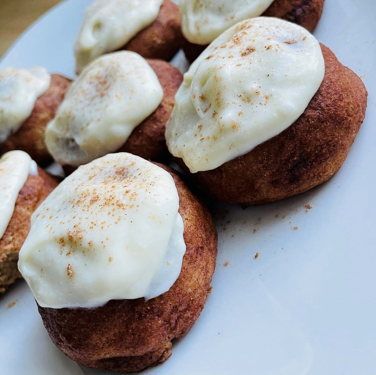 Snickerdoodles with cream cheese frosting Keto Candy Girl