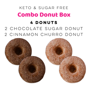 Combo Donuts Box Keto, Sugar Free & Gluten Free