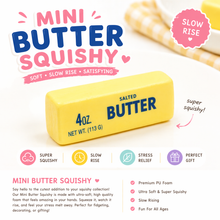 Mini Butter Squishy – Super Soft Slow Rise Fidget Toy