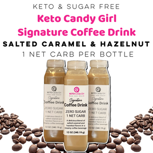 Keto Candy Girl Signature Coffee Bar Drinks (3 bottles)