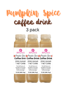 Pumpkin Spice Coffee Bar Drinks (3 bottles) SD
