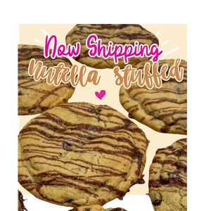Nutella Stuffed Cookie 2 Pack Box