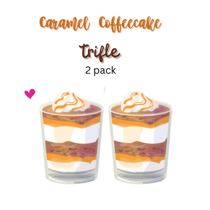 Caramel Coffeecake Trifle Box (2) sugar free, keto friendly