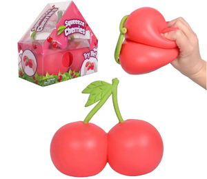 Squeezy Cherries Sunny Days – Squishy Stress Relief Toy | Keto