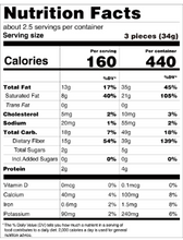 Squares Milk Chocolate Crispy Rice Keto Bark