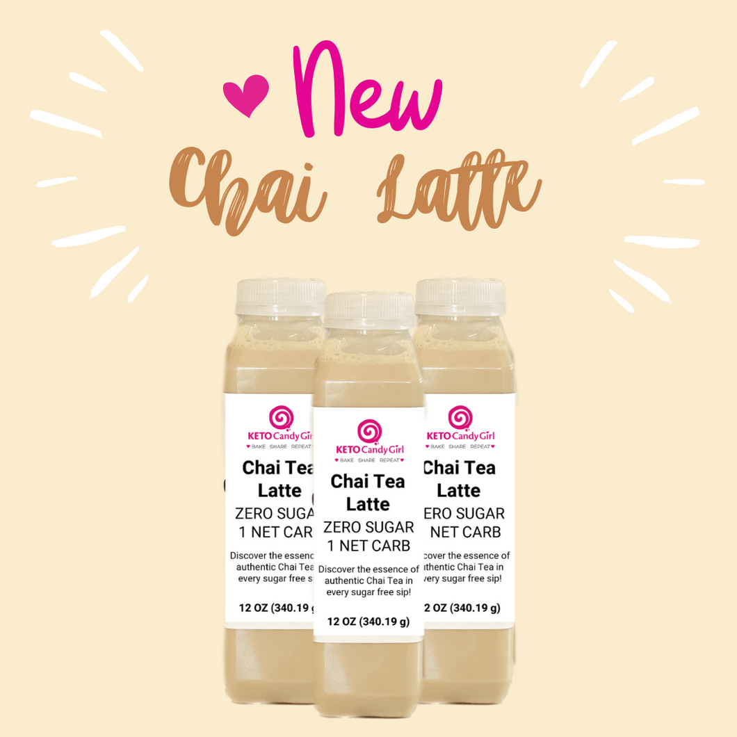 Chai Tea Latte Sugar Free Keto Friendly (3 bottles)