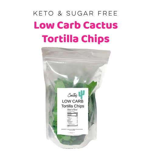 Low Carb Cactus Tortilla Chips