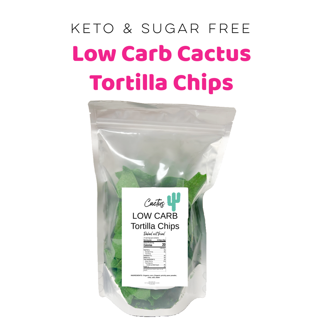 Low Carb Cactus Tortilla Chips