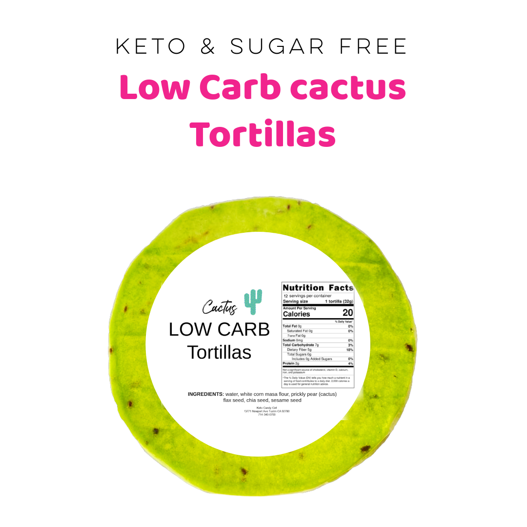 Low Carb Cactus Tortillas Tortillas