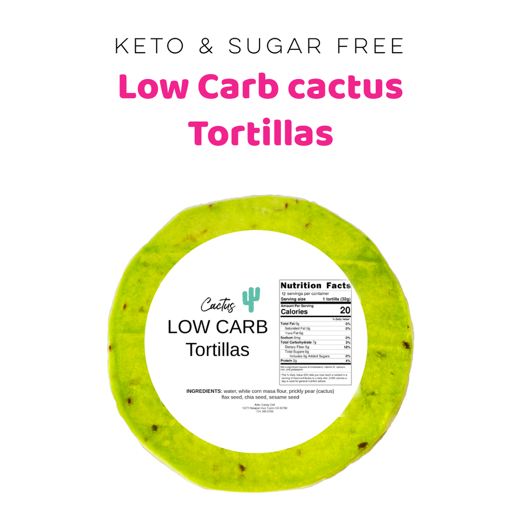 Low Carb Cactus Tortillas