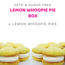 Lemon Whoopie Pie Box Keto Gluten Free Sugar free