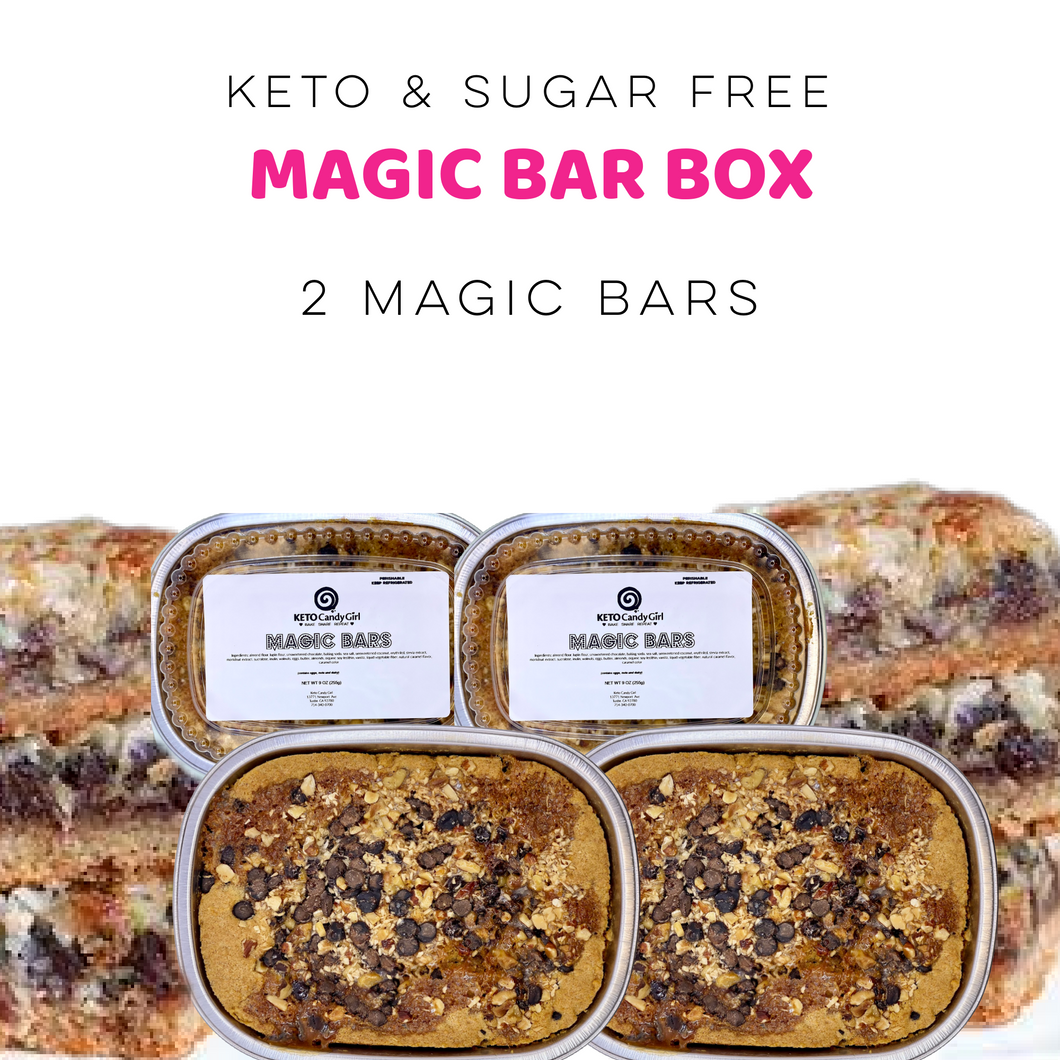 Keto Magic Bar Box Sugar Free & Gluten Free